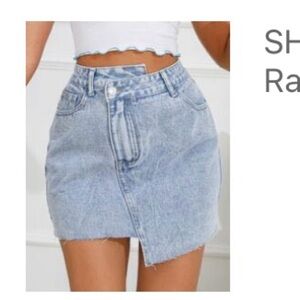Denim Mini Skirt